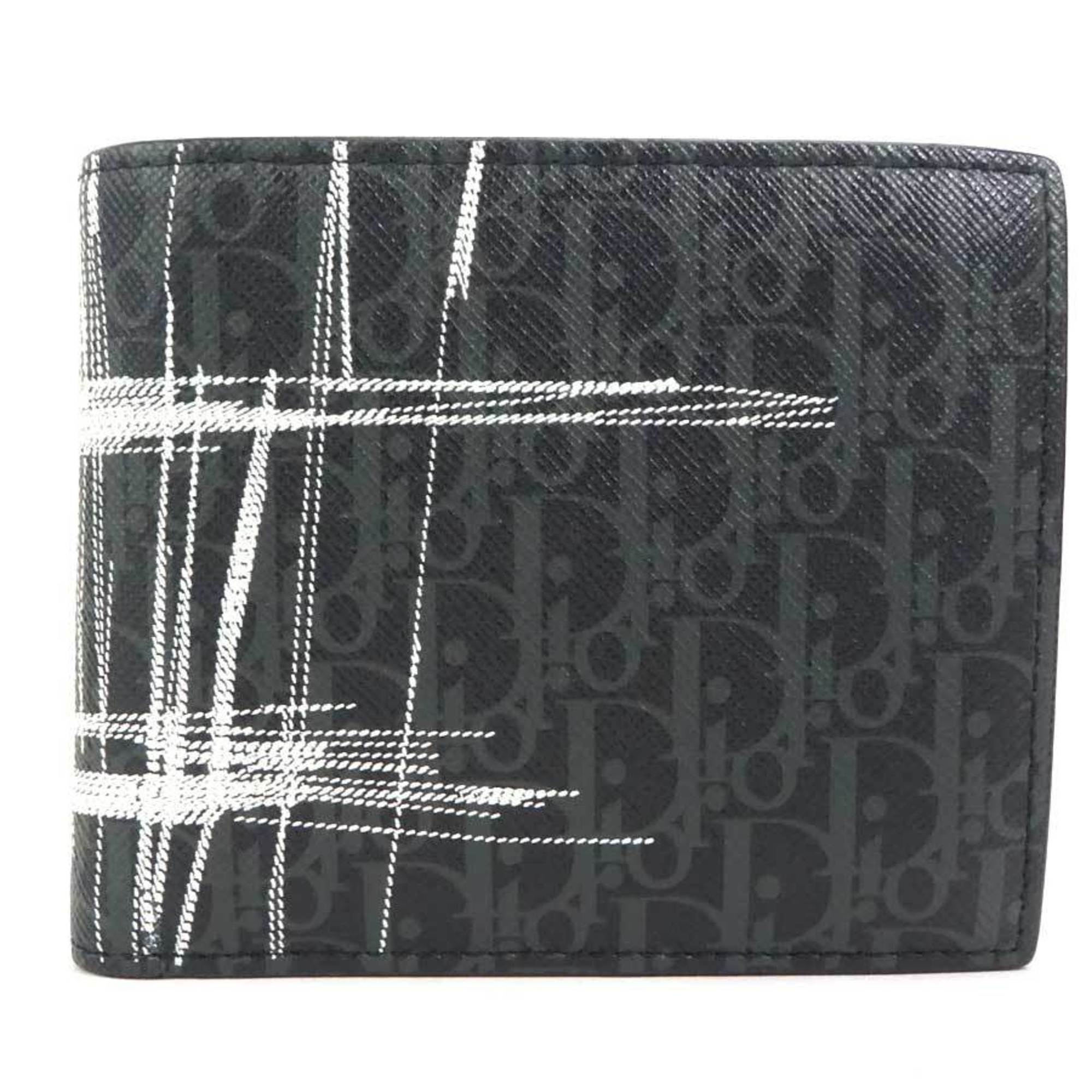 Dior Homme DIOR HOMME folio wallet leather black series men