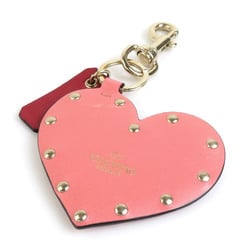 Valentino Garavani charm leather pink ladies