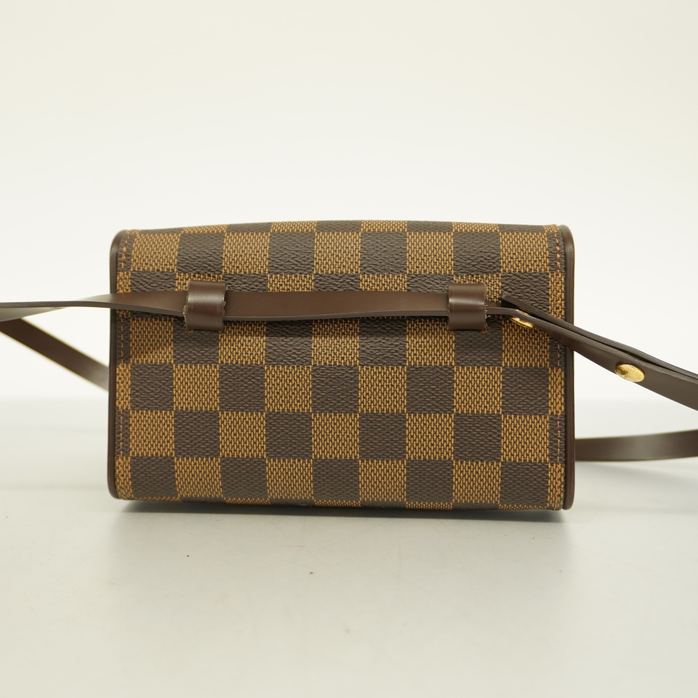 AUTHENTIC] LOUIS VUITTON POCHETTE FLORENTINE WAIST BUM BAG DAMIER