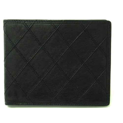 Christian Dior Vintage Men's Black Bi-fold Wallet