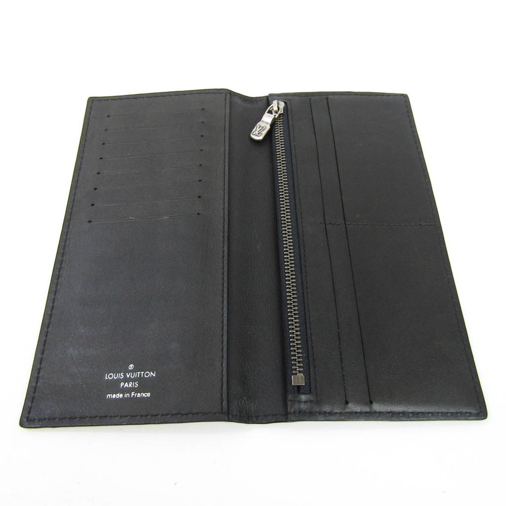 Louis Vuitton Utah Long Wallet M64138 Men's Utah Leather Long