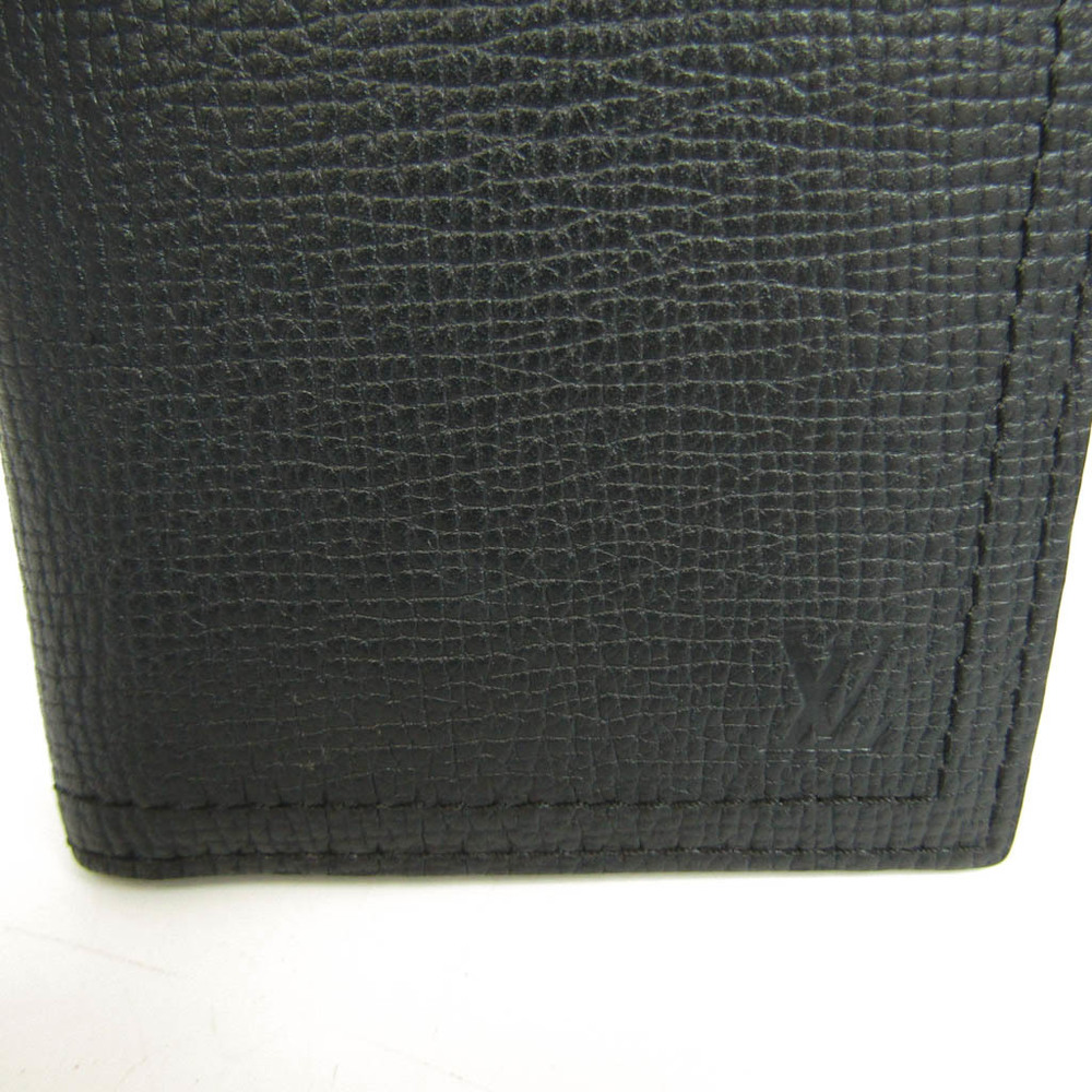 Leather wallet Louis Vuitton Navy in Leather - 32607639