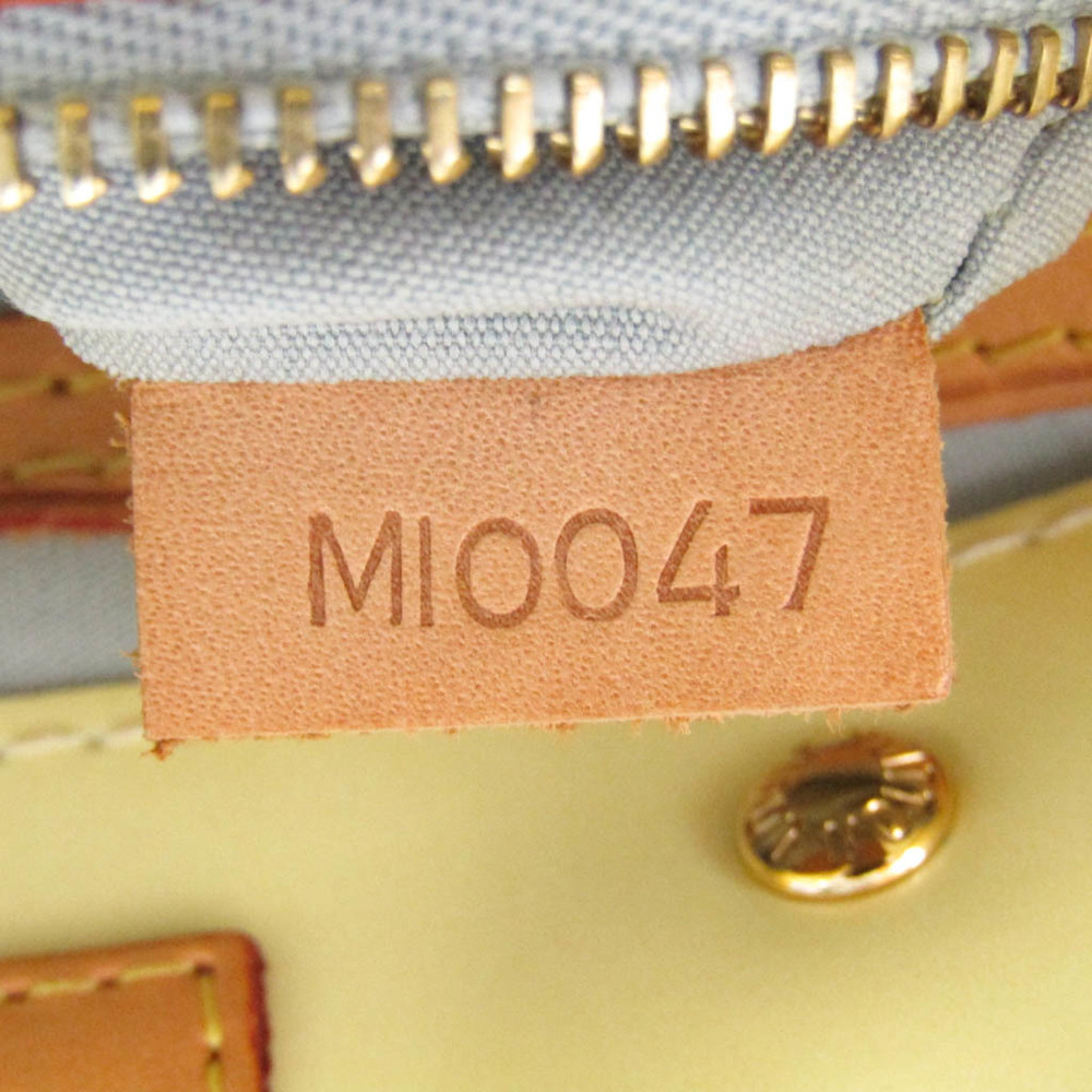 LOUIS VUITTON Monogram Vernis Reade PM Hand Bag Perle M91336 LV Auth ki3037  Patent leather ref.957489 - Joli Closet