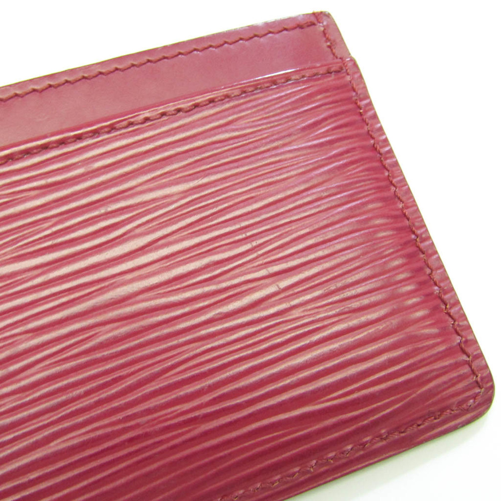 Louis Vuitton Epi Porte Cartes Simple M60327 Epi Leather Card Case