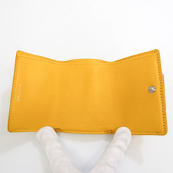 Balenciaga Compact Wallet 529098 Women's Leather Wallet (tri-fold) Yellow