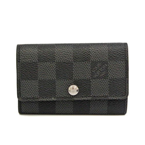 LOUIS VUITTON Preowned Gray/Black Damier Graphite Wallet - Article