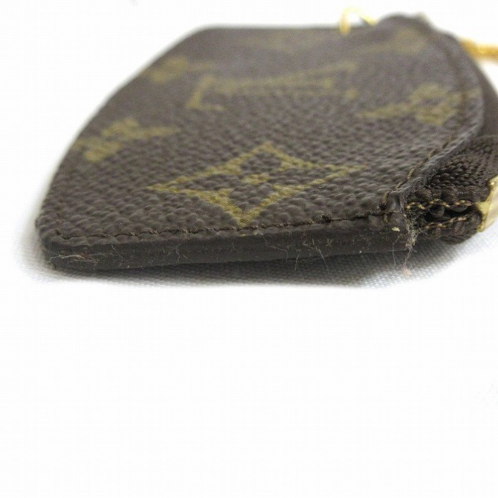 Louis Vuitton Monogram Etuy Crepia M62690 Brand Accessory Key Case Coin  Unisex