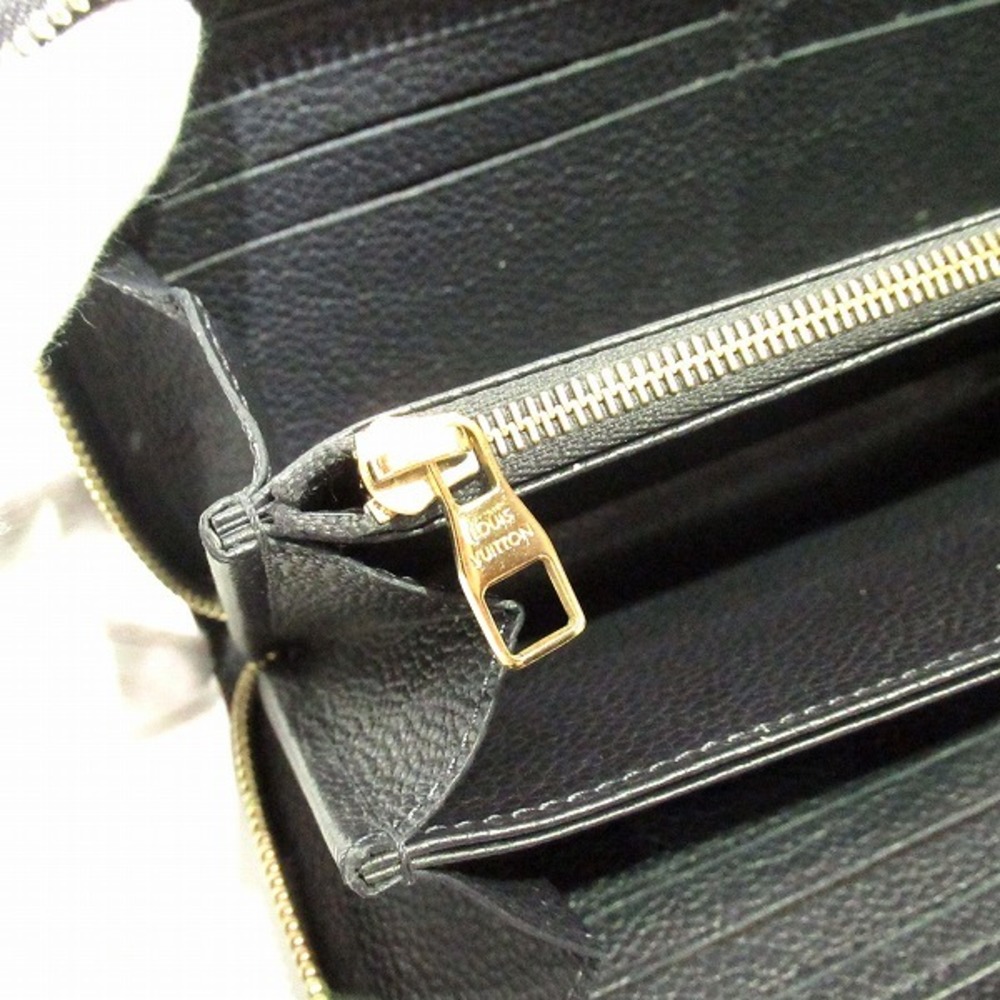 Louis Vuitton Zippy Wallet Marine Rouge M62121 Monogram Empreinte Leather