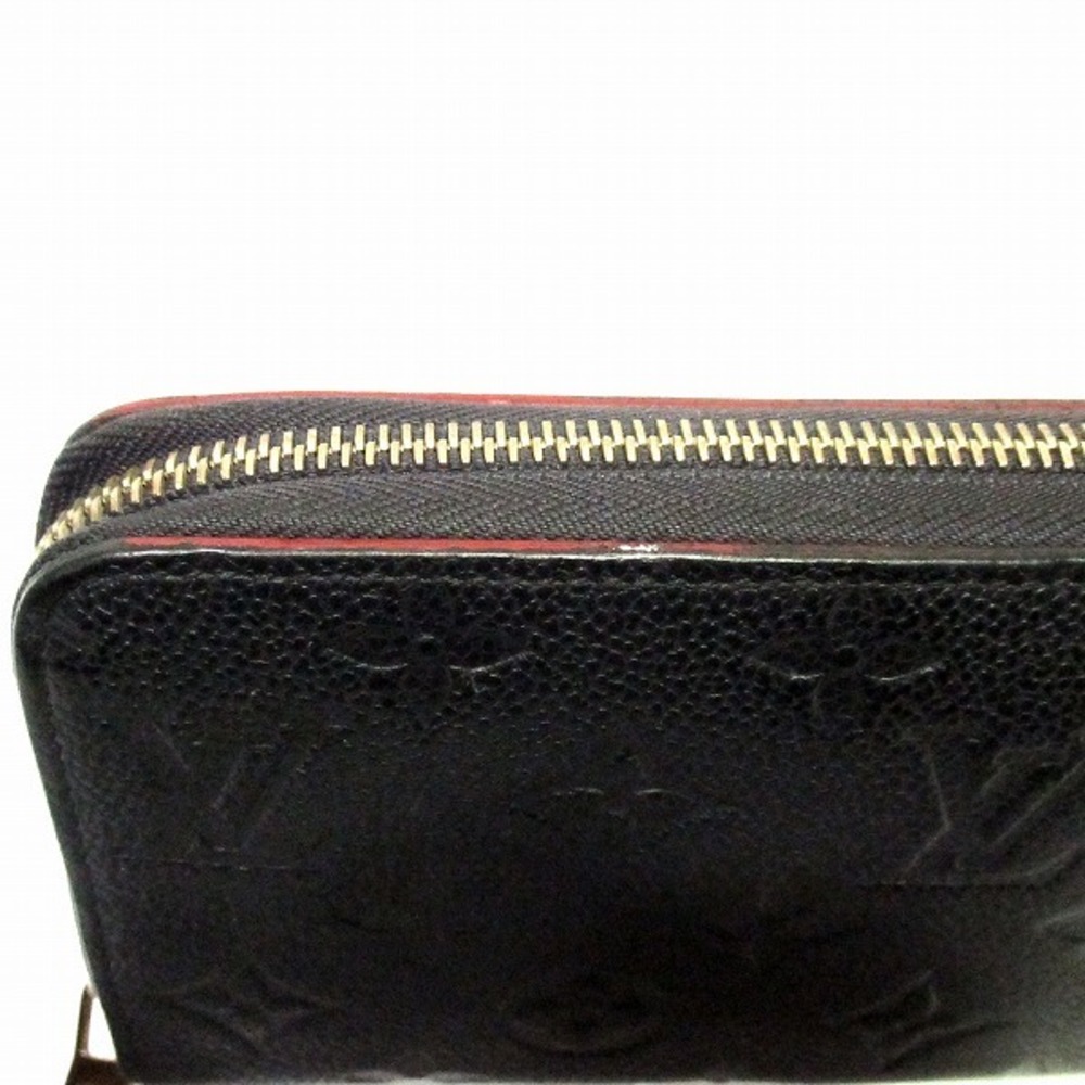 Louis Vuitton, Bags, Louis Vuitton Wallet Long Zippy Monogram Implant Marine  Rouge M6221