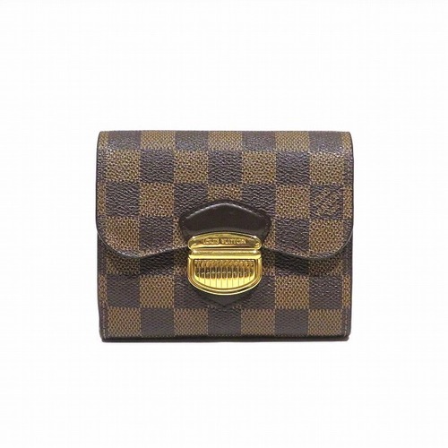 Louis Vuitton Louis Vuitton Portefeuille Koala Ebene Damier Canvas