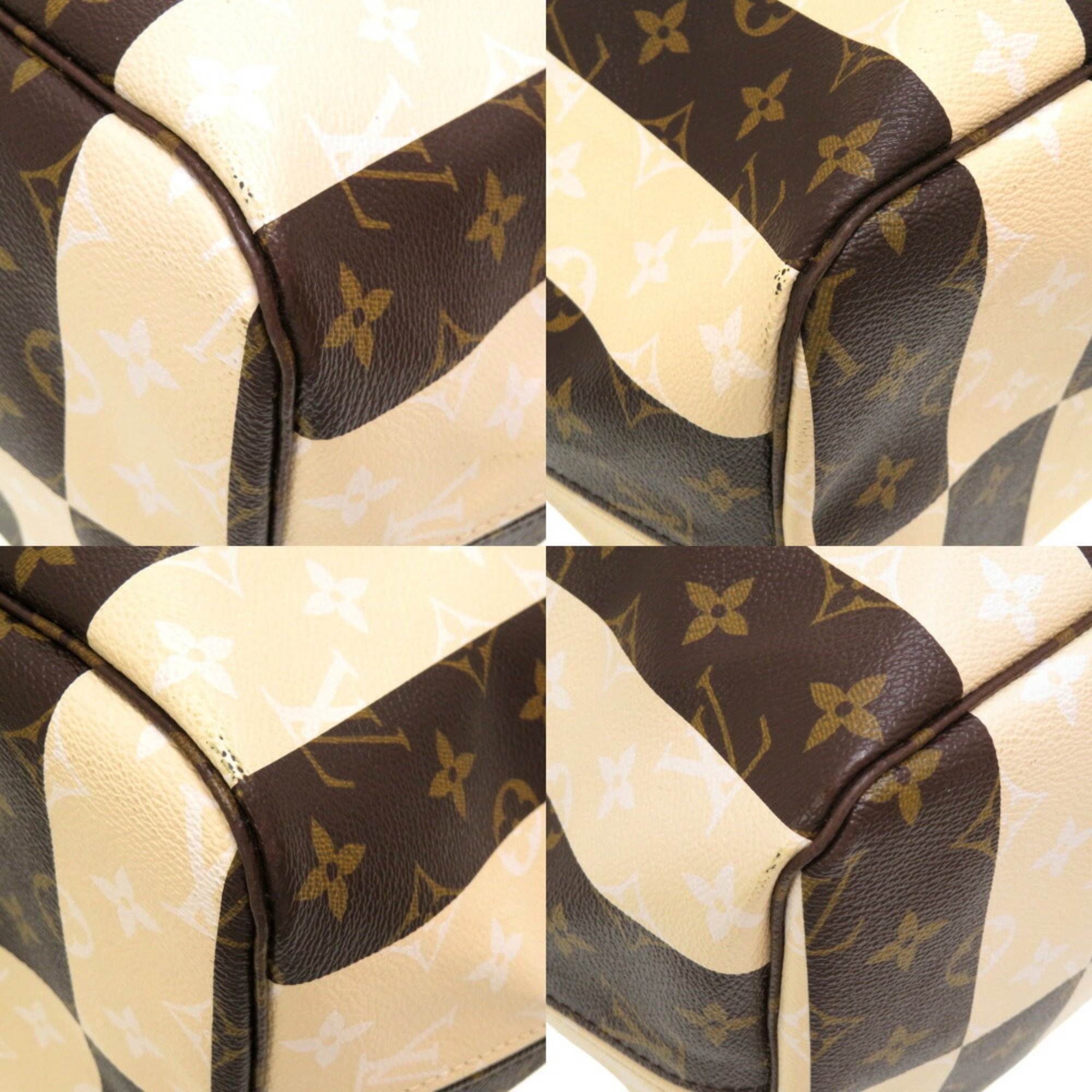 Louis Vuitton Monogram Rayleur Neverfull XL M40562 Tote Bag