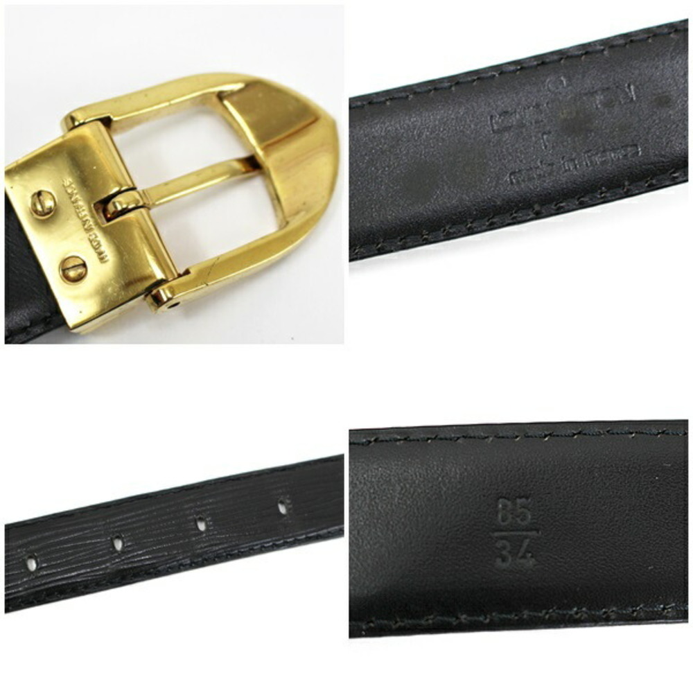 Louis Vuitton Epi Belt Sunture Classic M6833Q Total Length 97cm Waist  77cm-87cm Men's