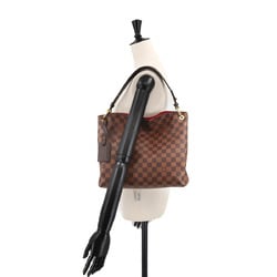 Louis Vuitton LOUIS VUITTON Damier Graceful PM Shoulder Bag Ebene