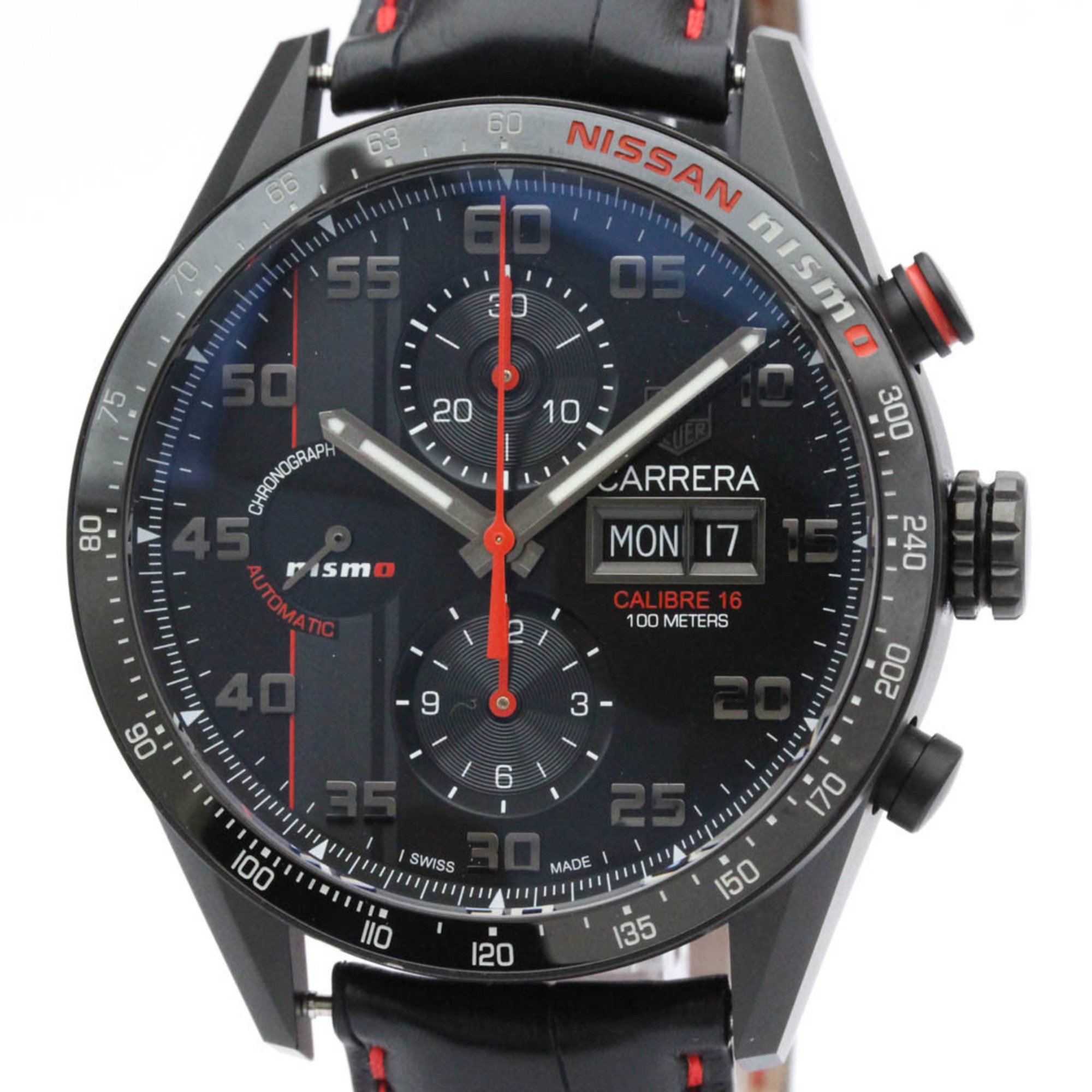 TAG HEUER Carrera Calibre 16 Chronograph Nismo LTD Edition Watch CV2A82 BF557924