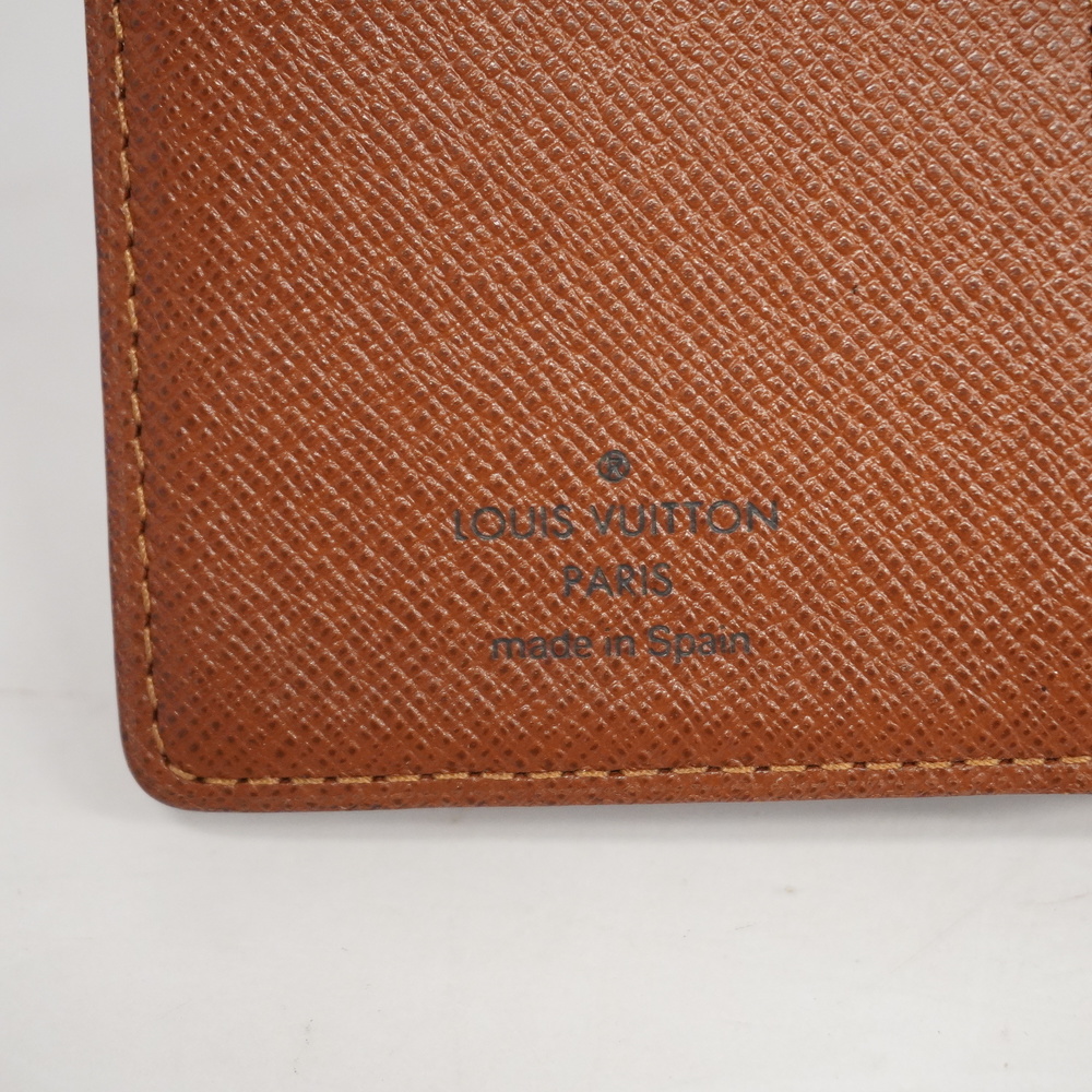 Auth Louis Vuitton Monogram Agenda PM Planner Cover R20005 Used