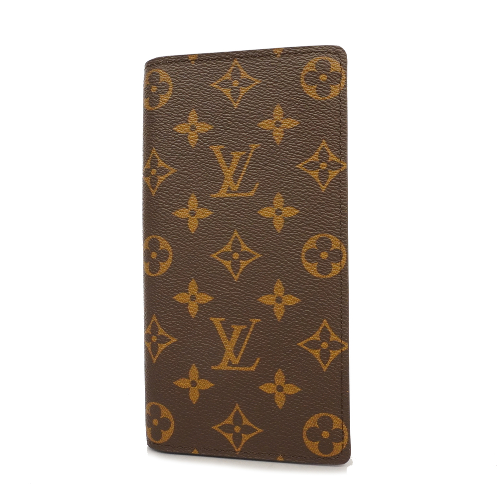Louis Vuitton Long Bi-Fold Wallet in Monogram