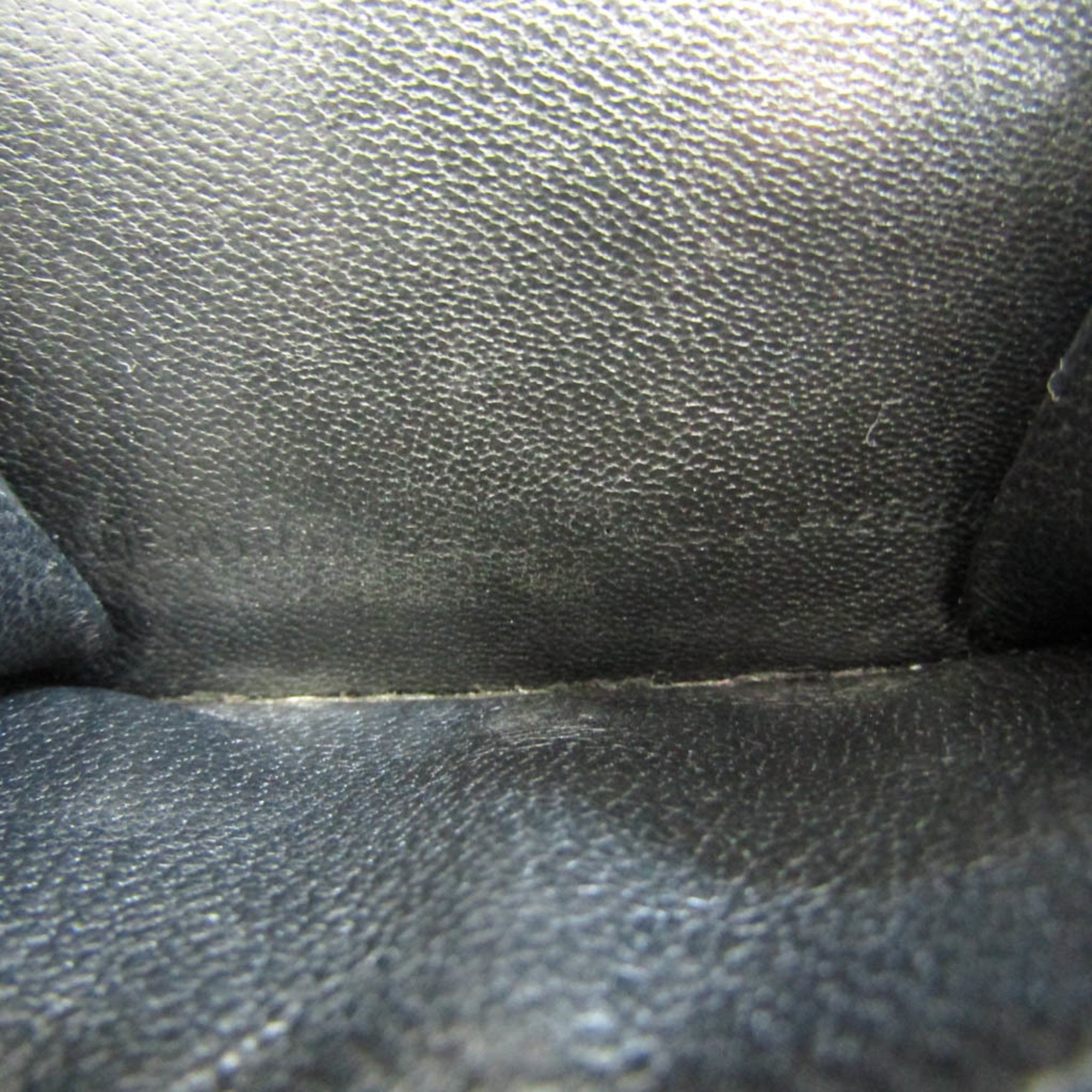 Balenciaga CASH MIN 593813 Men,Women Leather Wallet (tri-fold) Black