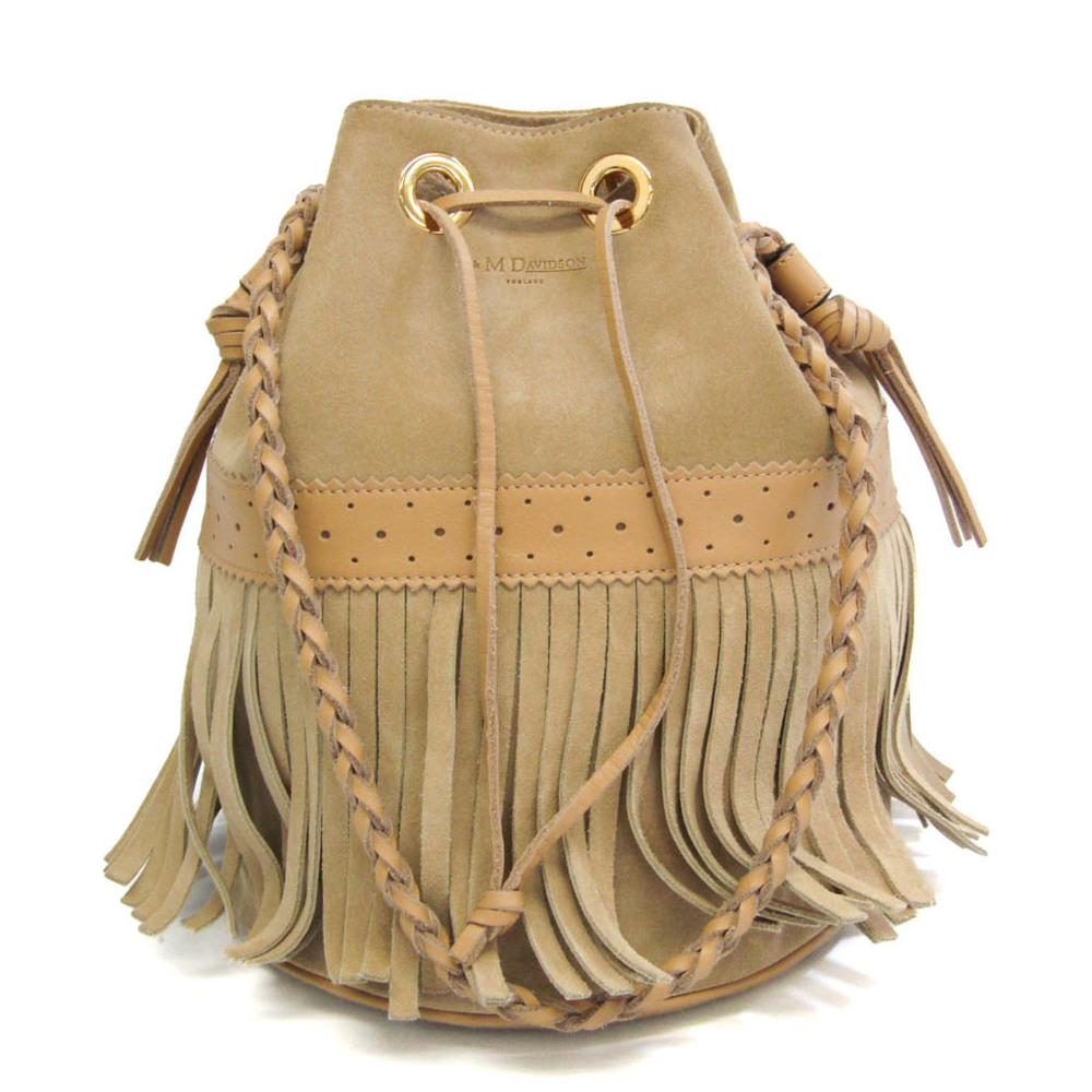 J&M Davidson Carnival M Women's Leather Handbag Beige | eLADY Globazone