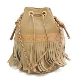 J&M Davidson Carnival M Women's Leather Handbag Beige