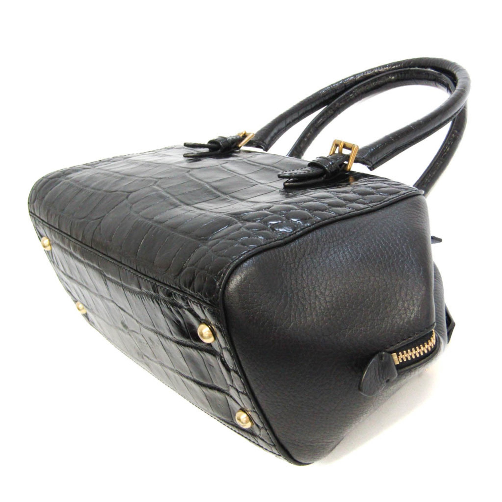 J&M Davidson VIVI Women's Leather,Leather Handbag Black