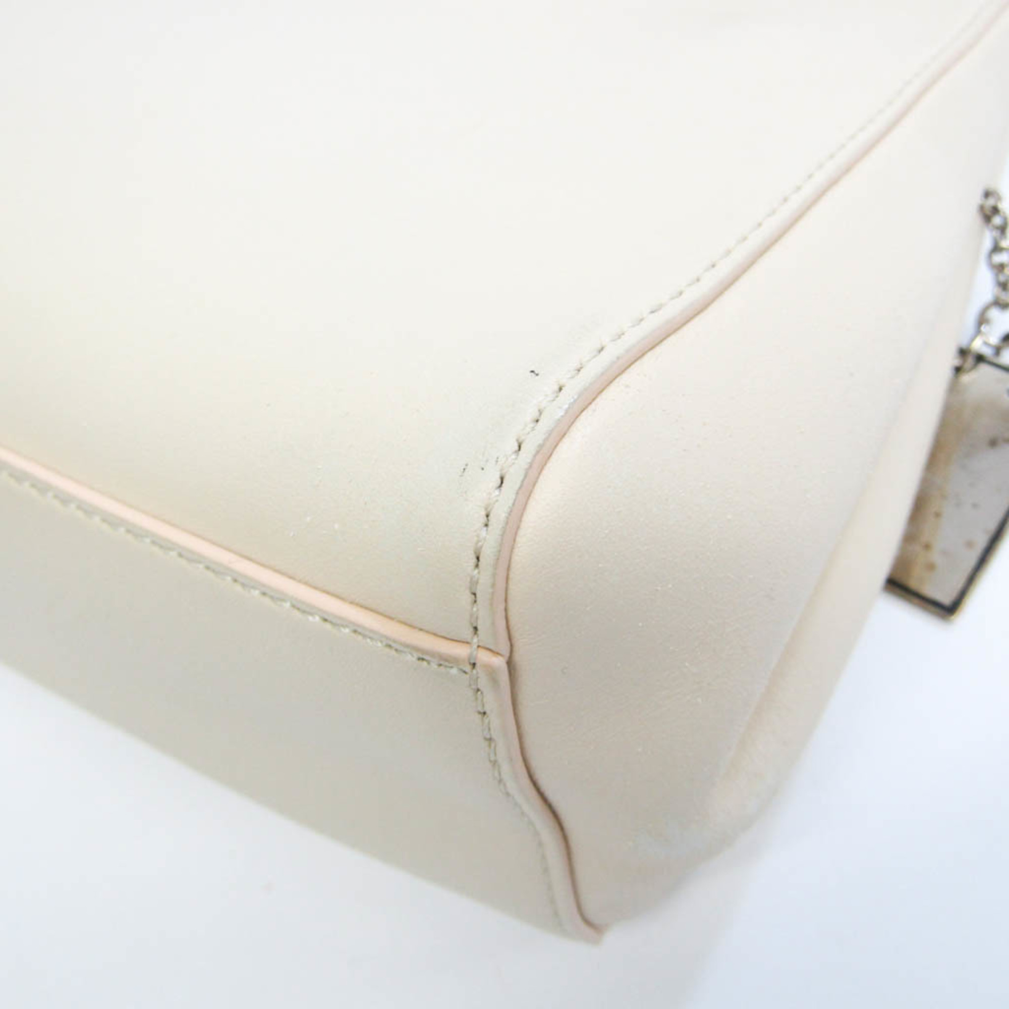 Cartier Jeanne Toussaint Women's Leather Handbag,Shoulder Bag Brown,Cream