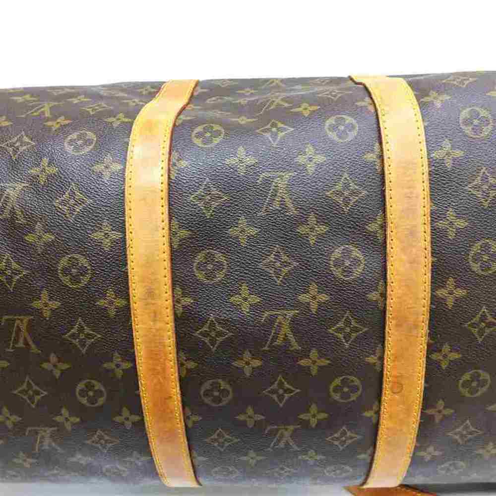 LOUIS VUITTON Louis Vuitton Keepall Bandouliere 60 M41412 Boston Bag  Monogram Shoulder Handbag Brown Leather