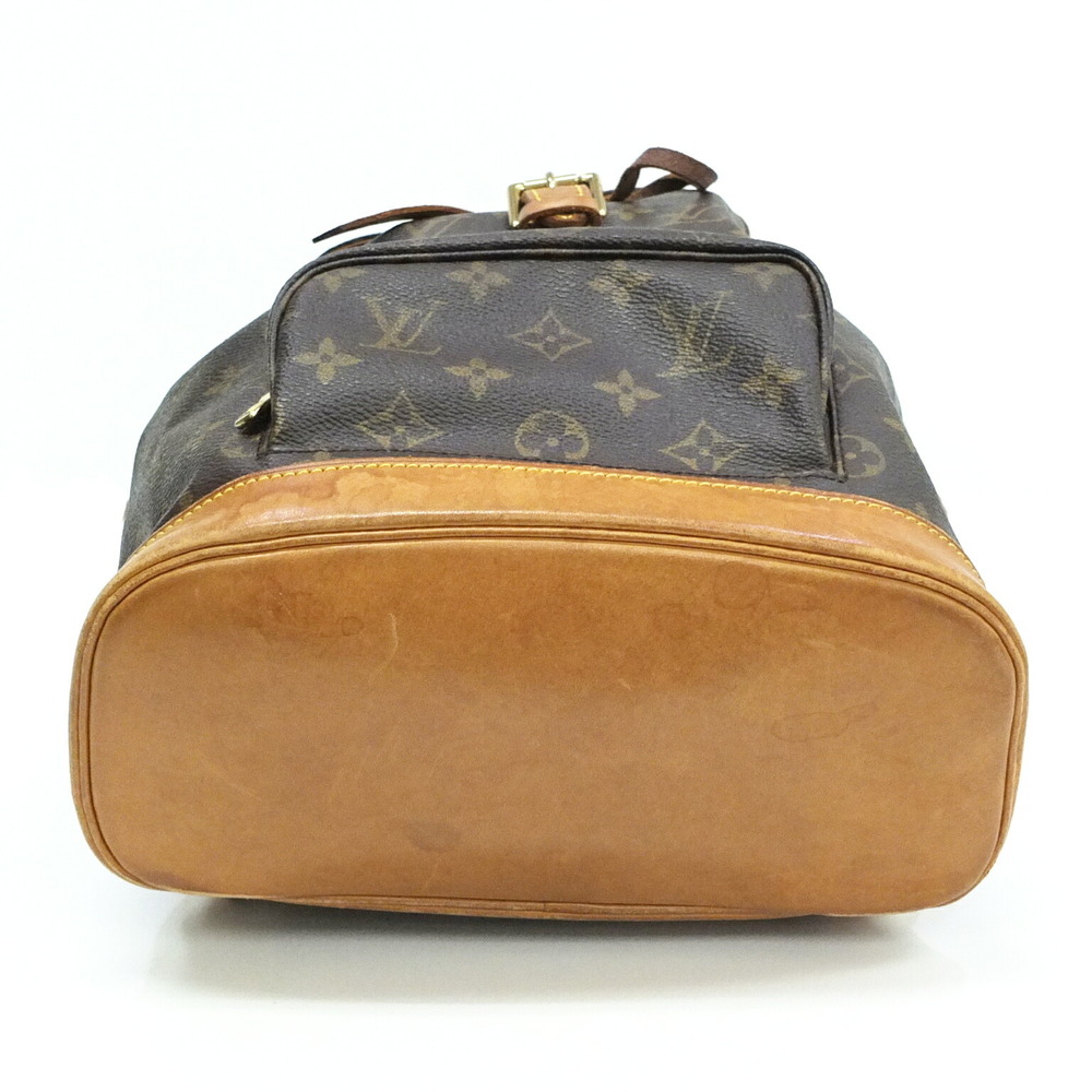 LOUIS VUITTON Louis Vuitton Montsouris MM rucksack daypack * junk M51136  monogram canvas brown SP0967 ladies