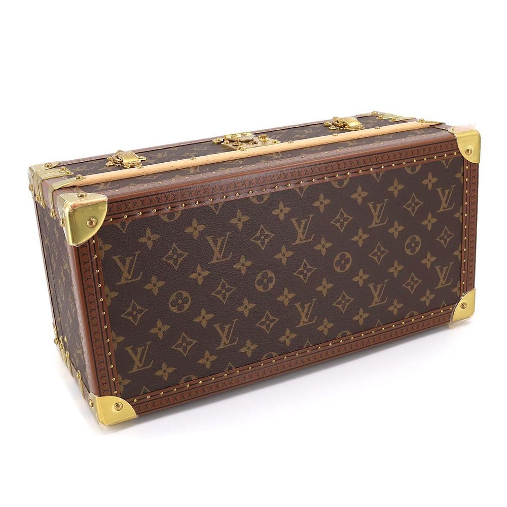 Coffret Champagne Monogram Canvas - Trunks and Travel M20309