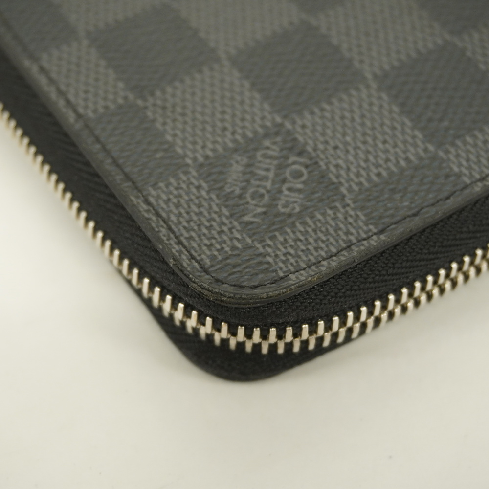 Louis Vuitton Damier Graphite Zippy Wallet Vertical N63095 Long Unisex |  eLADY Globazone