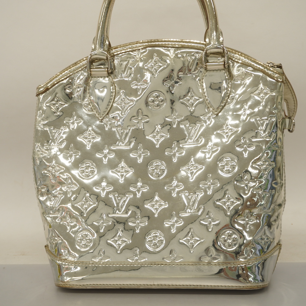Auth Louis Vuitton Monogram Miroir Rock It M95449 Women's Handbag Argent