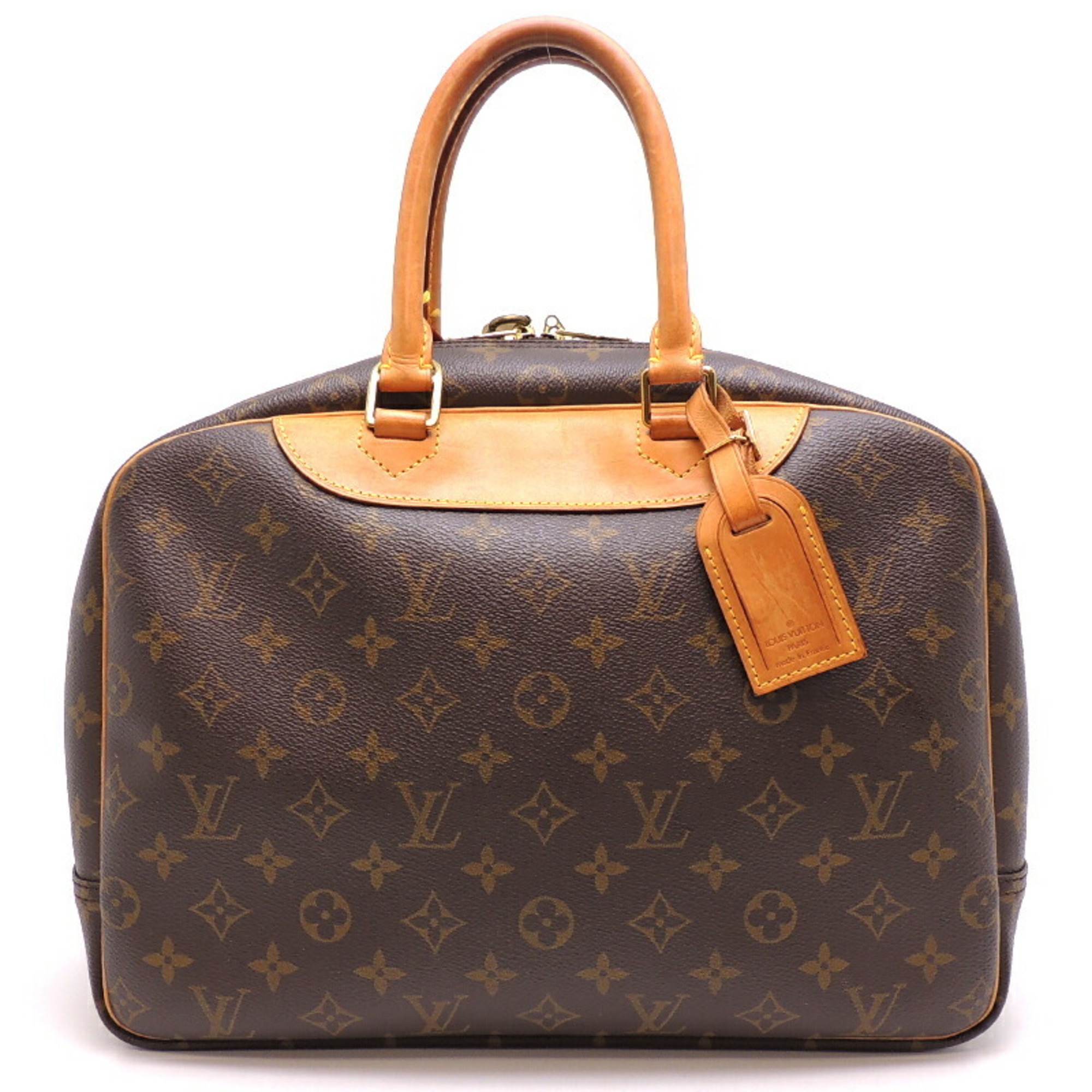 Louis Vuitton Deauville (Bowling Vanity) *No Key Women's Handbag M47270 Monogram (Brown)