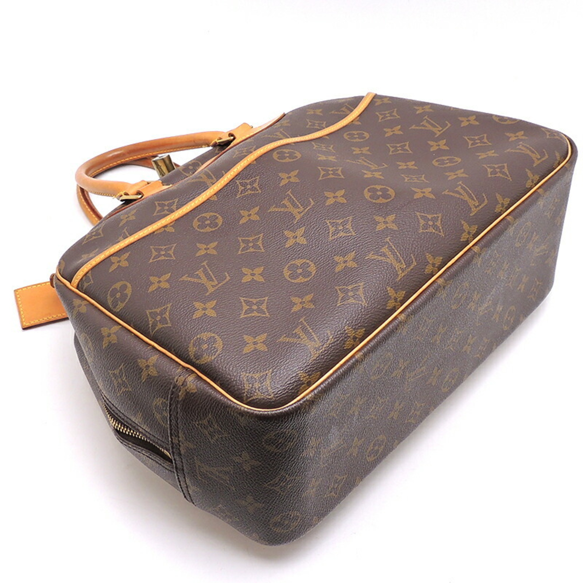 Louis Vuitton Deauville (Bowling Vanity) *No Key Women's Handbag M47270 Monogram (Brown)