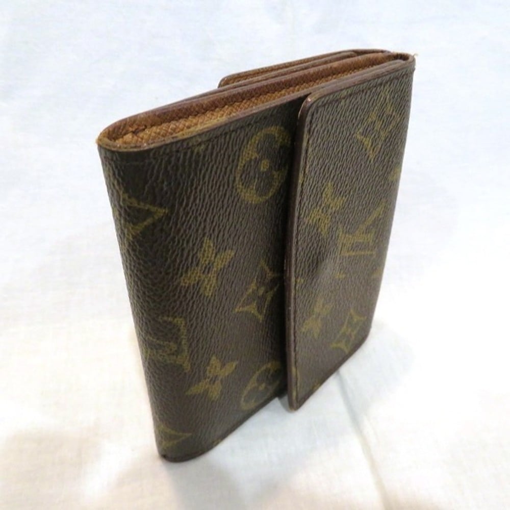 LOUIS VUITTON Tri-fold wallet M63489 Portonet Bie Cartes Crédit