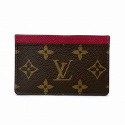 LOUIS VUITTON coin purse M62650 Pochette Cre Monogram canvas Brown unisex  Used