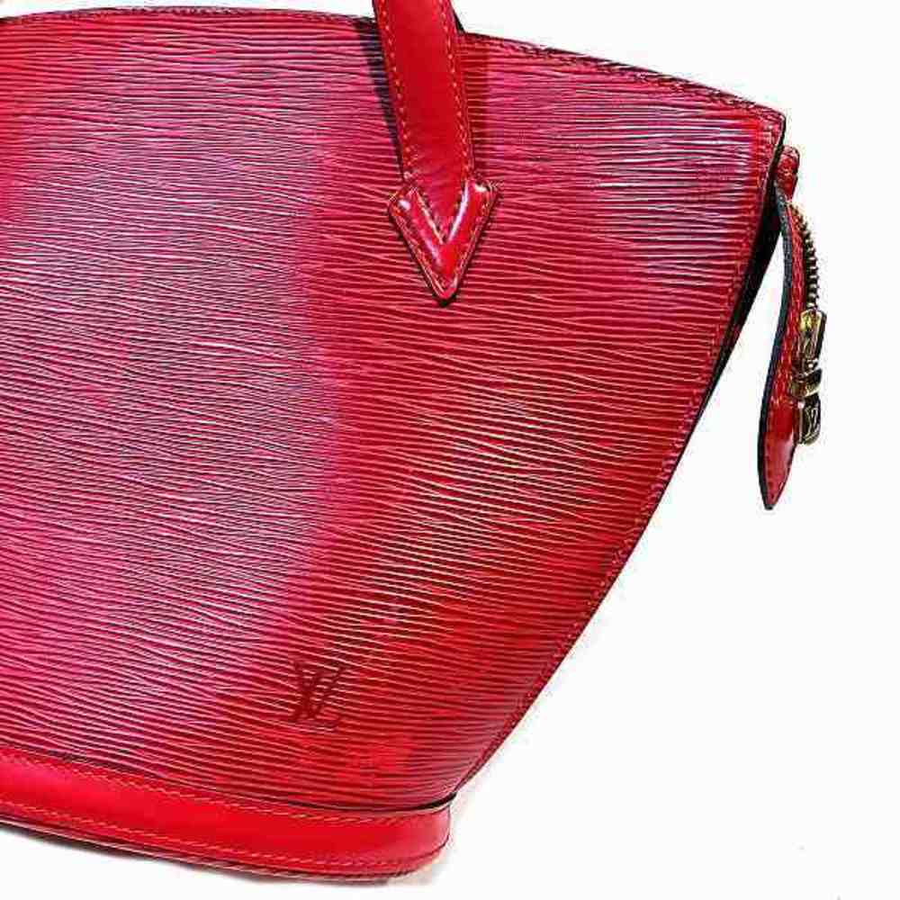 Louis Vuitton LOUIS VUITTON Epi Saint-Jacques Handbag Castilian Red M52277