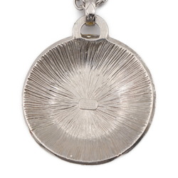 VERSACE Versace necklace metal rhinestone silver Medusa pendant