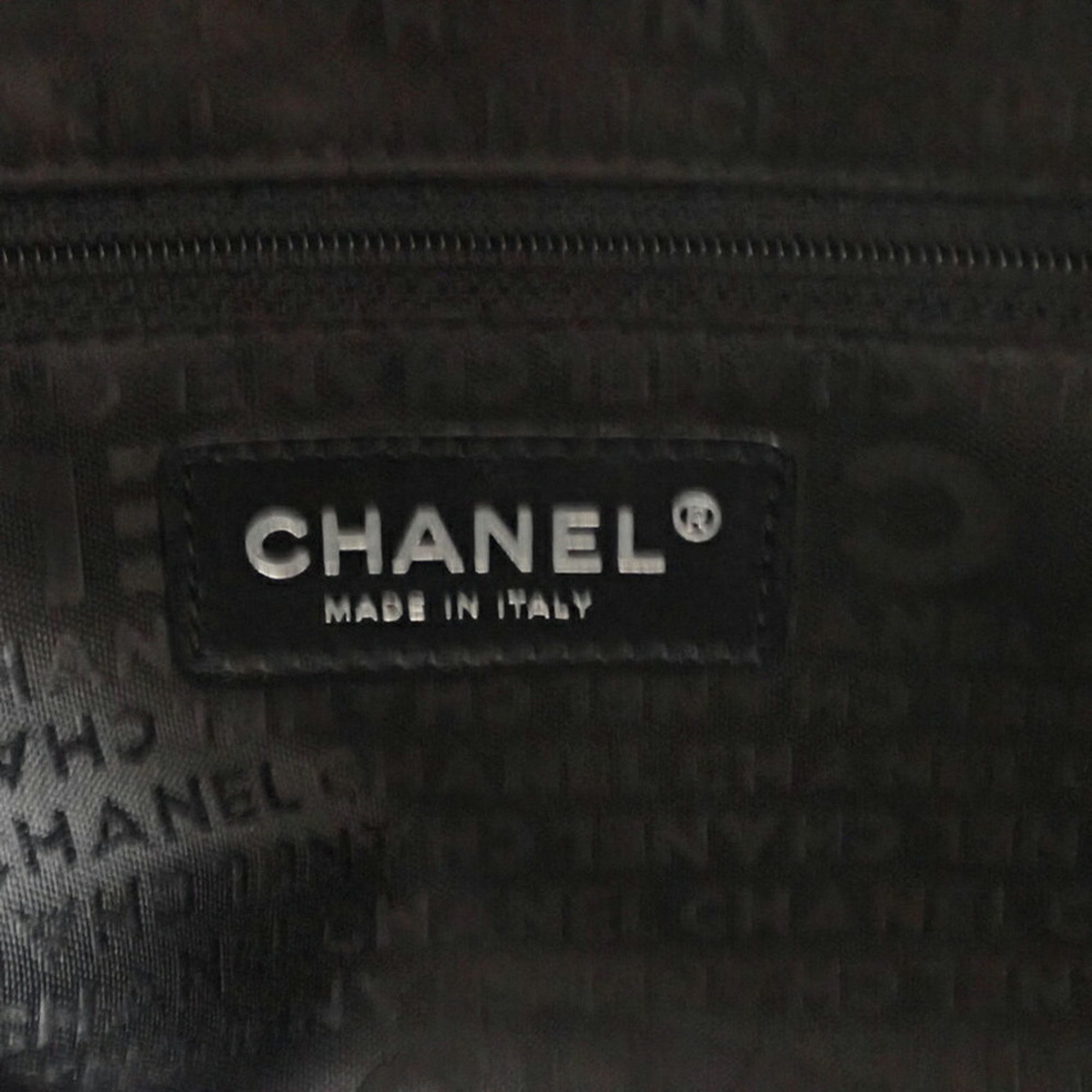 CHANEL Chanel chocolate bar Boston bag