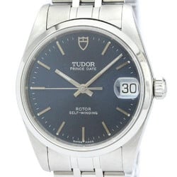 Polished TUDOR Prince Date Steel Automatic Mid Size Watch 72000 BF562291