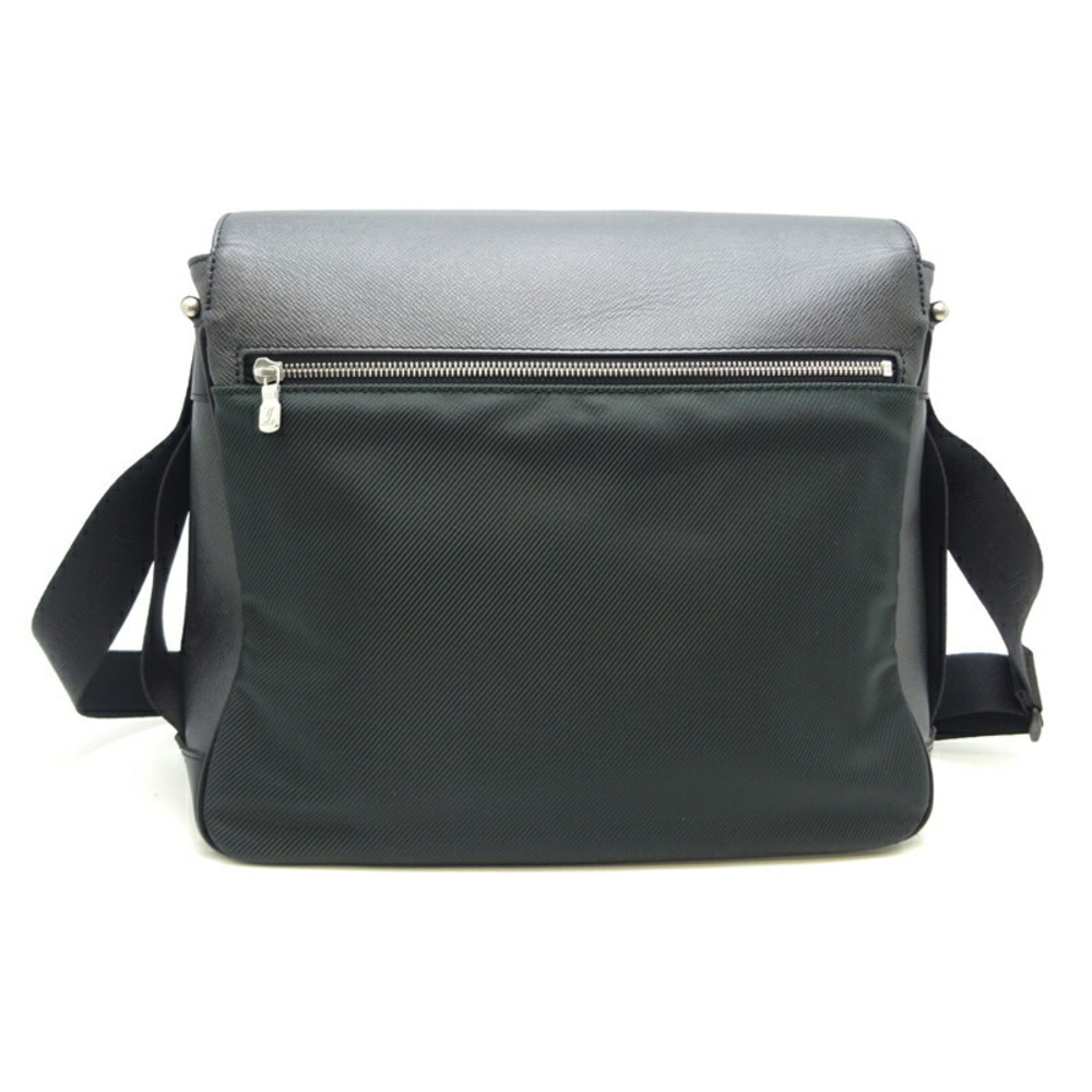 Louis Vuitton Victor Men's Shoulder Bag M30142 Taiga Ardoise (Black Khaki)