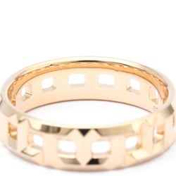Tiffany T True Wide Ring Pink Gold (18K) Fashion No Stone Band Ring Pink Gold