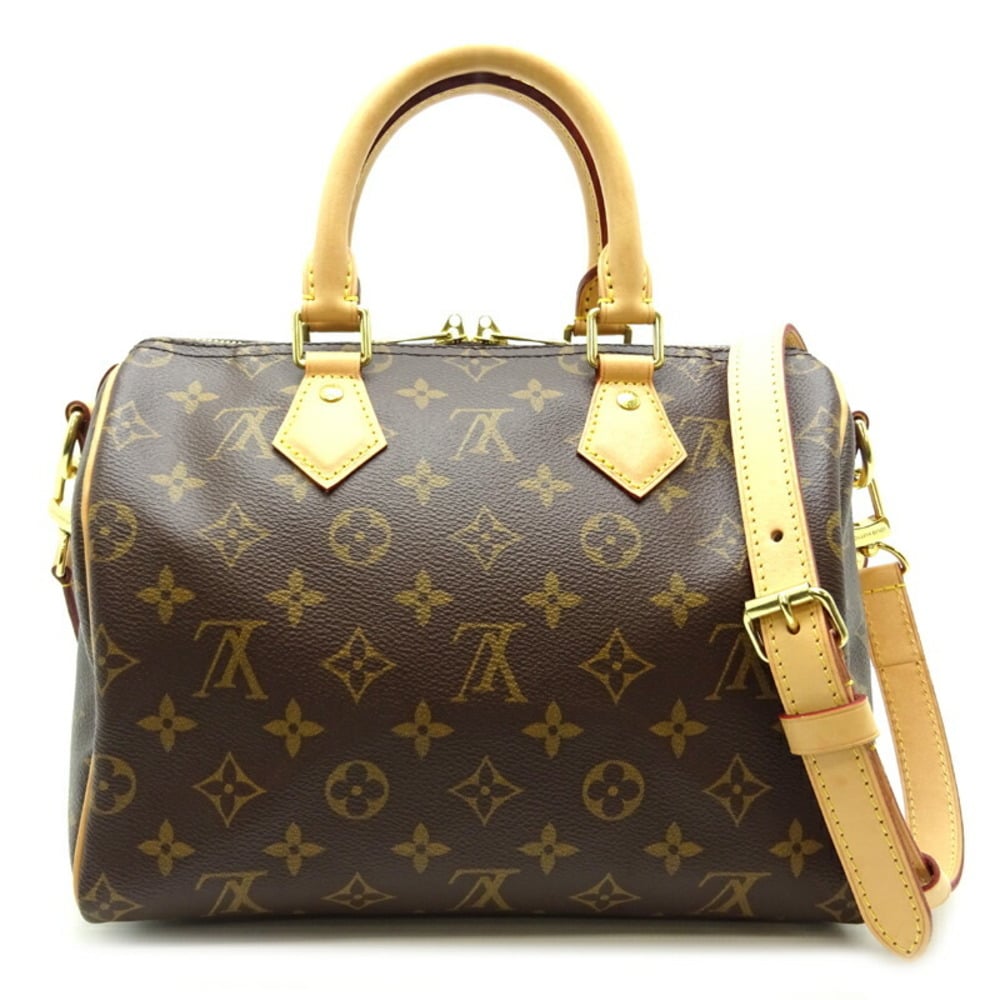 Louis Vuitton Speedy Bandouliere 25 Ladies Handbag M41113 Monogram Ebene  (Brown)