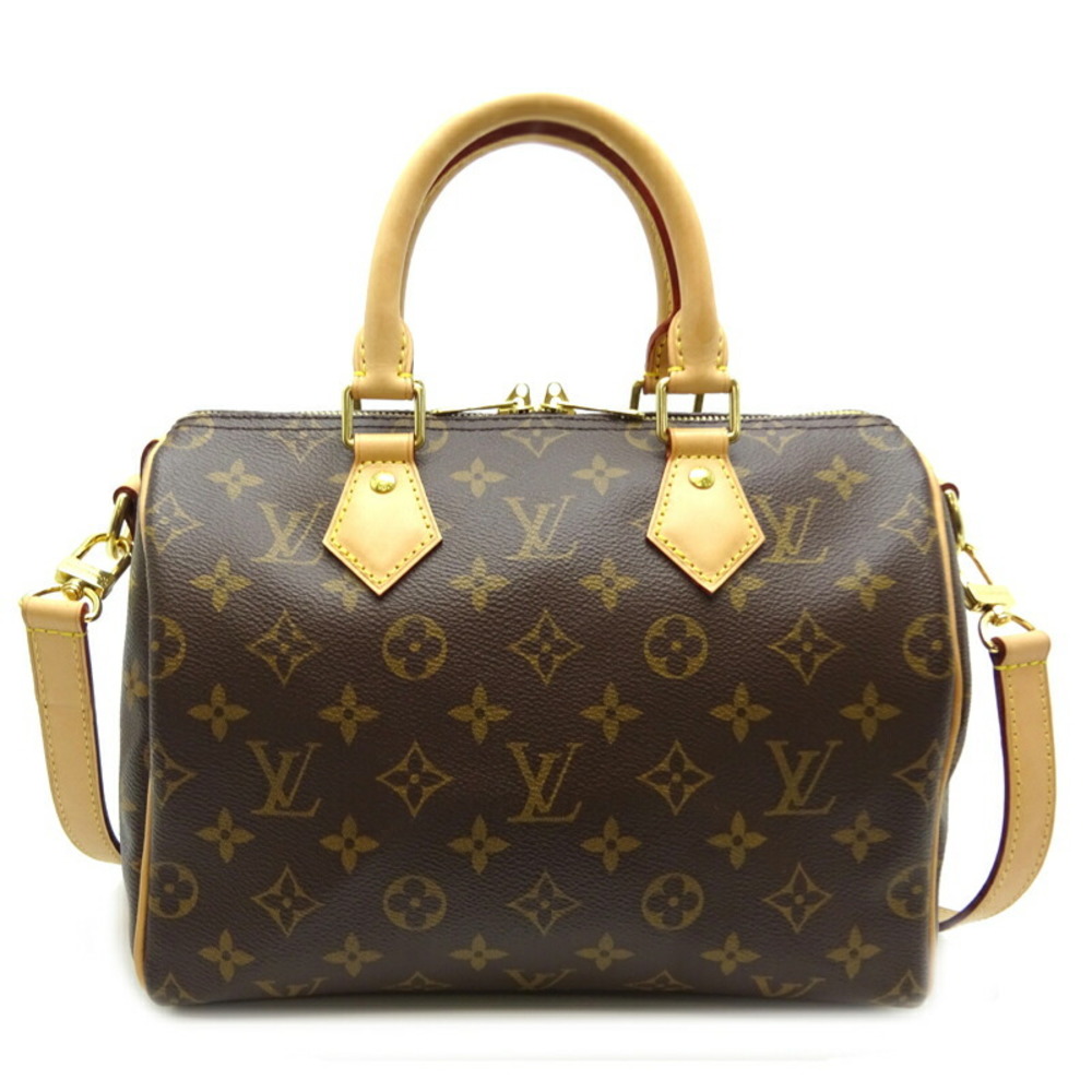 Louis Vuitton Speedy Bandouliere 25 Ladies Handbag M41113 Monogram Ebene  (Brown)