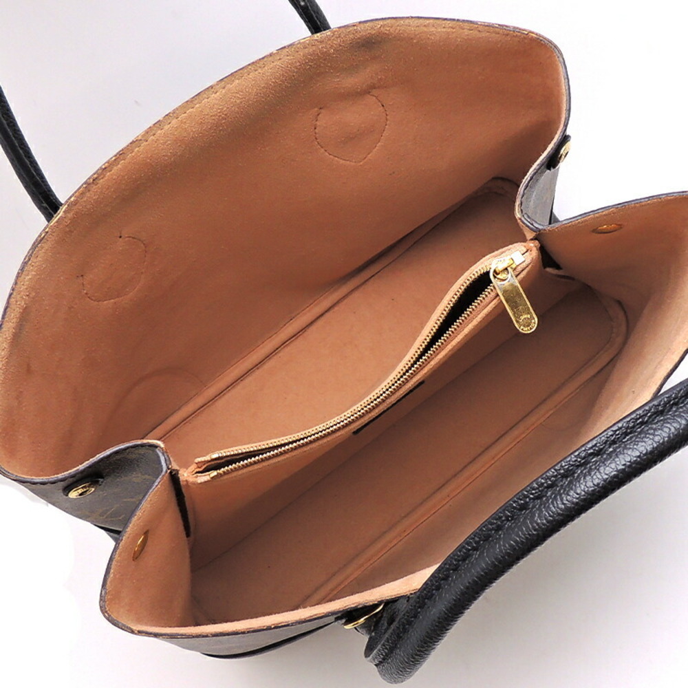 Authenticated used Louis Vuitton Flandrin Ladies Handbag M41595 Monogram Macassar Brown, Adult Unisex, Size: (HxWxD): 25cm x 31cm x 14cm / 9.84'' x