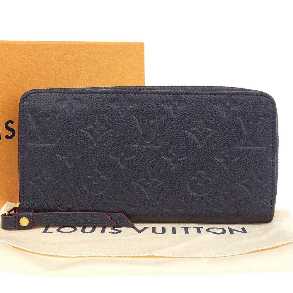 LOUIS VUITTON Zippy Wallet Monogram Empreinte Leather claim M80685