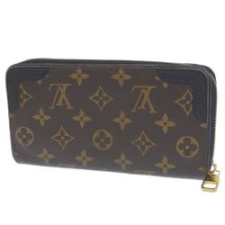 Louis Vuitton LOUIS VUITTON Monogram Zippy Retiro Round Long Wallet Noir M61855