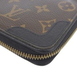 Louis Vuitton LOUIS VUITTON Monogram Zippy Retiro Round Long Wallet Noir M61855