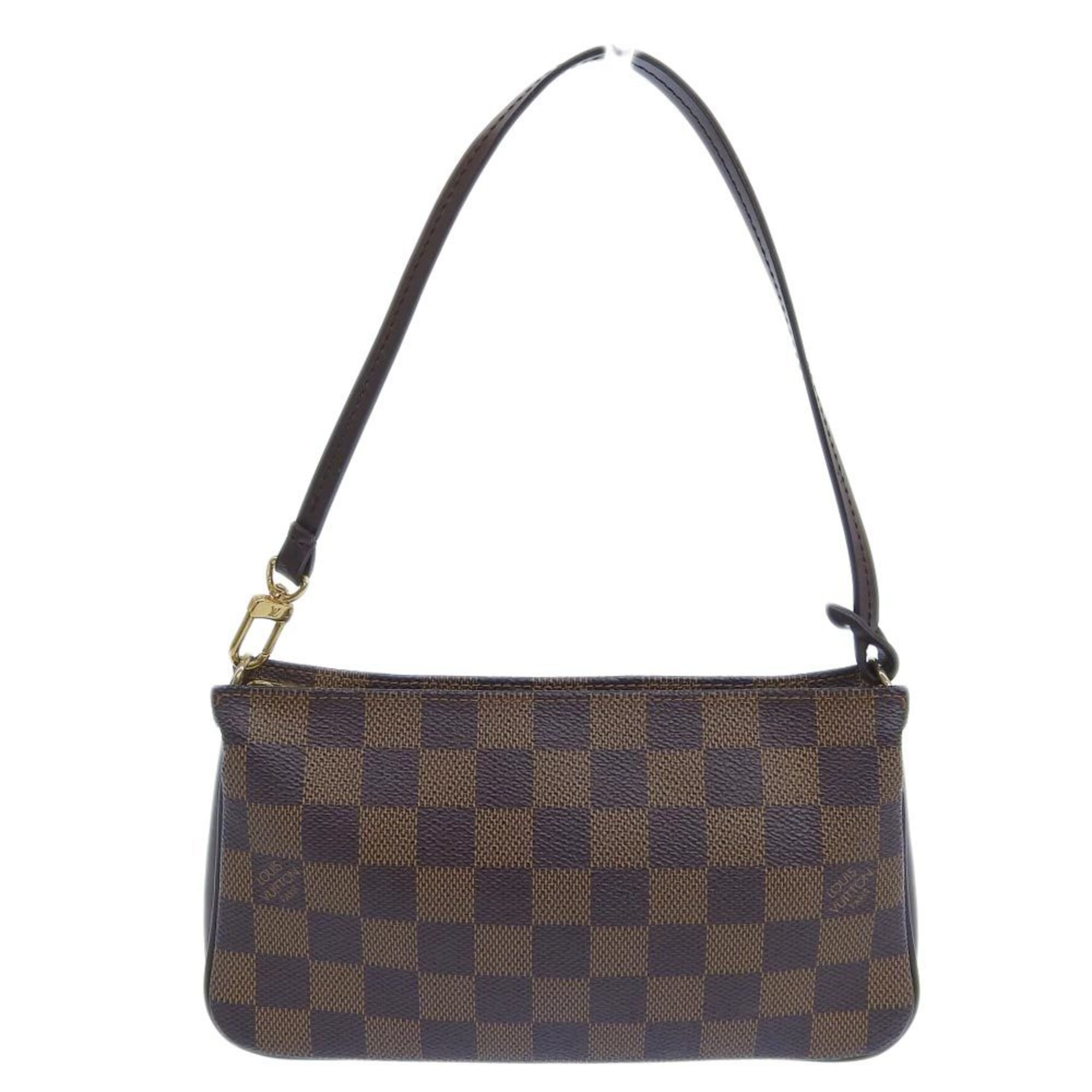 Louis Vuitton LOUIS VUITTON Damier Navona Pouch Ebene N51983