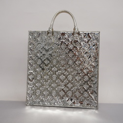 Auth Louis Vuitton Monogram Miroir Sack Plastic M40269 Tote Bag