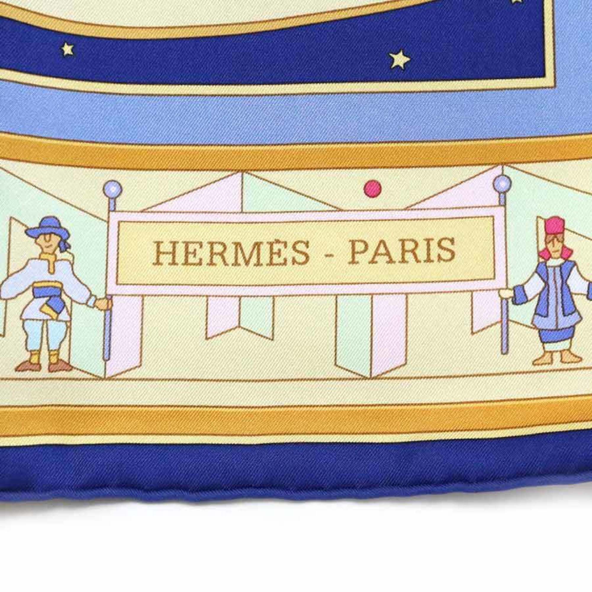 Hermes HERMES Scarf Carre 90 DONNER LA MAIN Reach out Silk Multicolor Women's