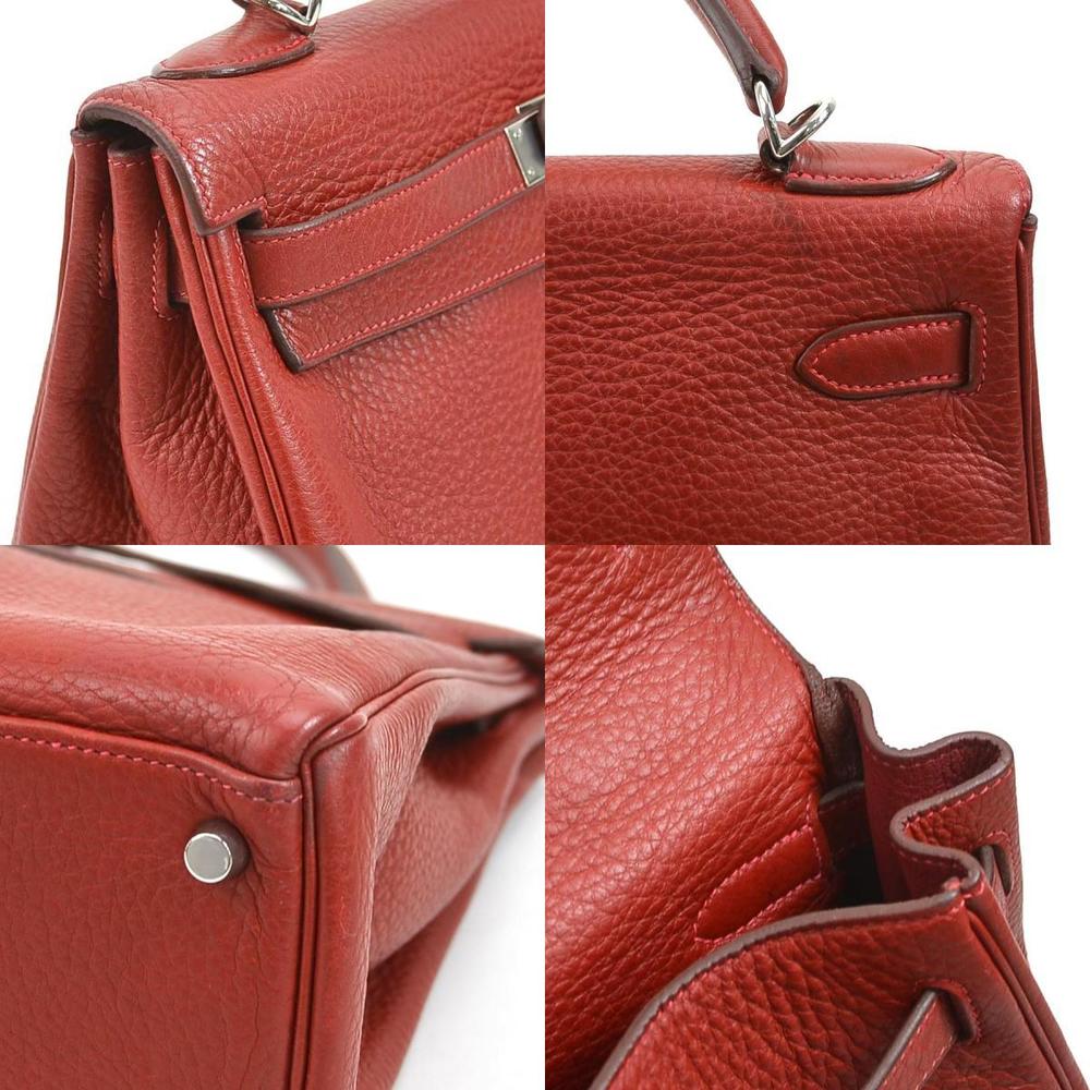 Hermes Kelly 32 in Rouge garance